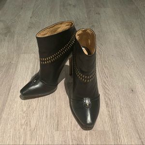 L.A.M.B. Jaycee Ankle Boots